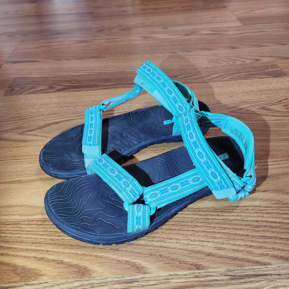 Teva Womens Sandals Size 6 Aqua Blue  Hurricane 3 Hiking Fishing Camping